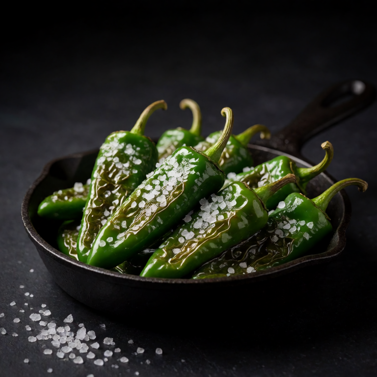 Blistered Padron Peppers