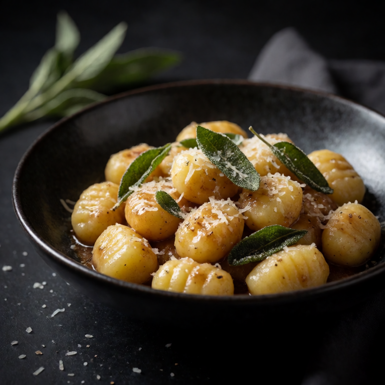 Brown Butter Gnocchi with Sage