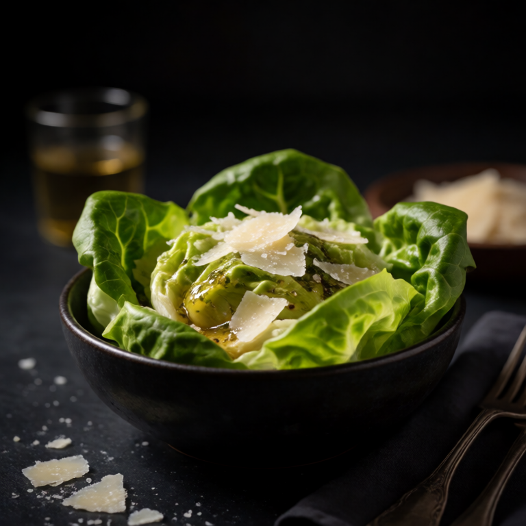 Butter Lettuce with Champagne Vinaigrette