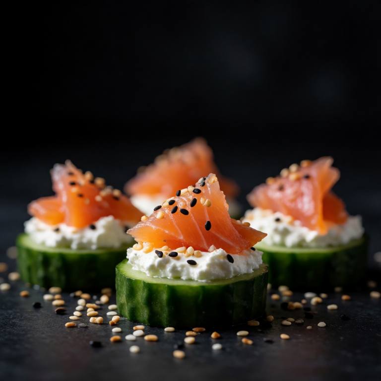 Cucumber Cream Cheese Bites