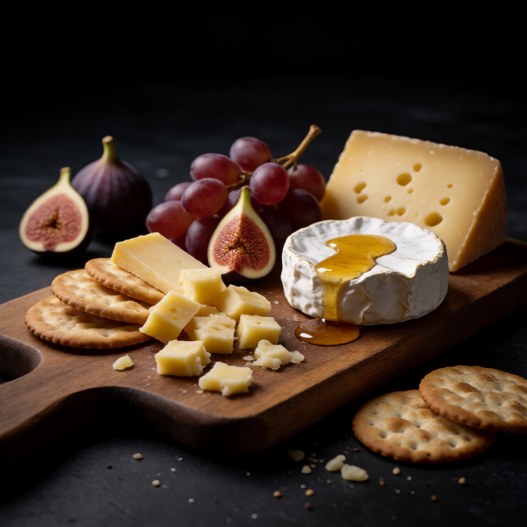 Seasonal Fruit and Cheese Plate