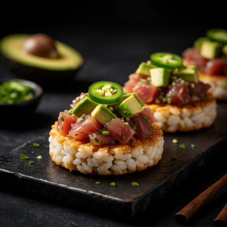 Spicy Tuna Crispy Rice