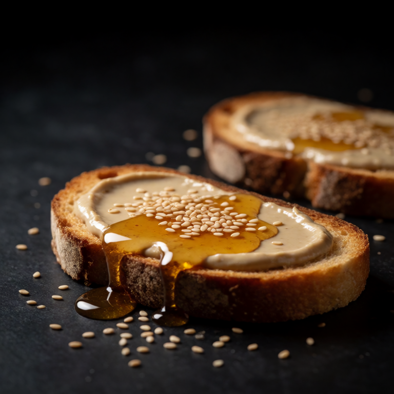 Tahini and Honey Toast