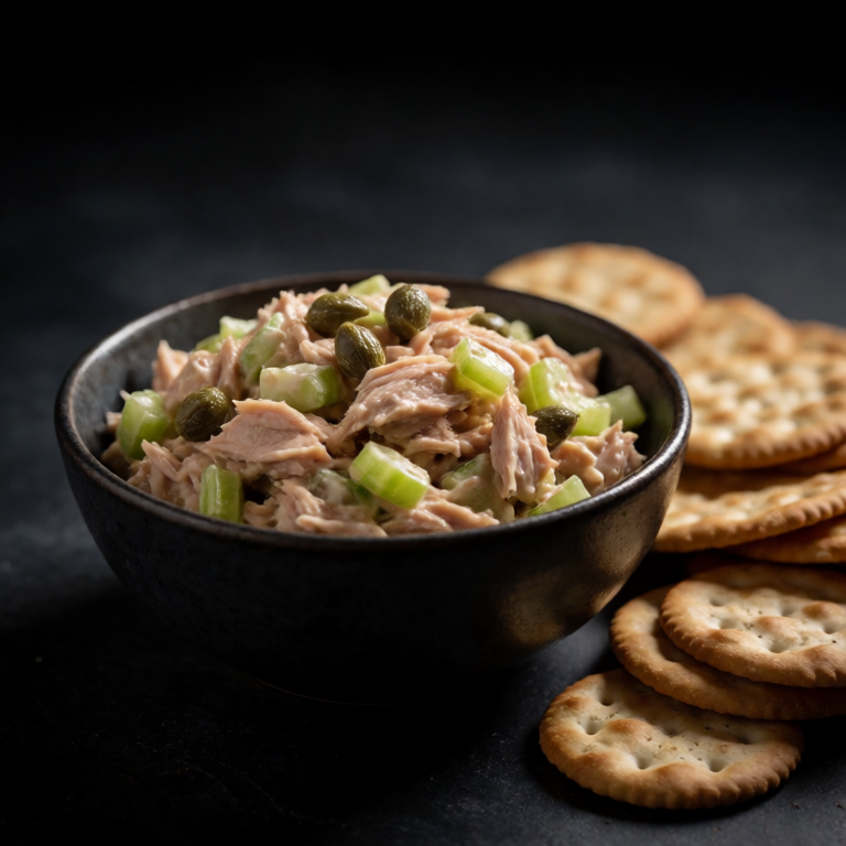 Tuna Salad on Crackers